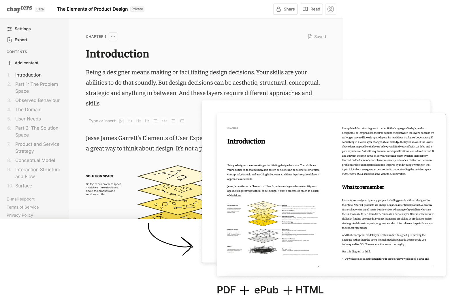 Screenshot of Folius